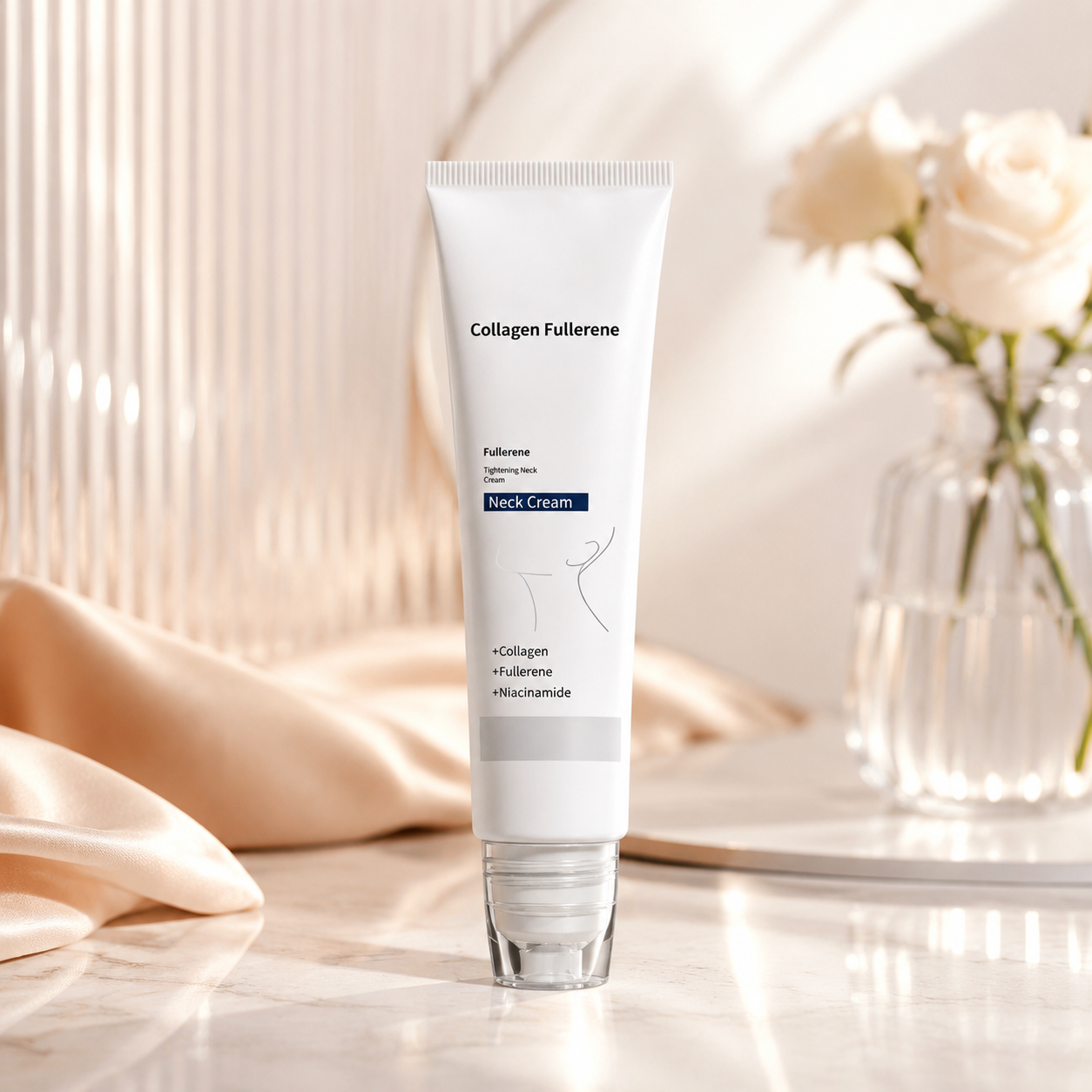 ✨Instant Neck Lift Cream — 🧴 Infused with Retinol & Hyaluronic Acid | Firms the Neck, Reduces Wrinkles & Double Chin-FX