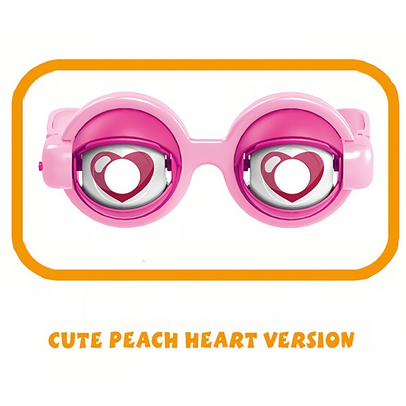 🤪👀 Kinetic Crazy Eyes Glasses – 🎉😂Funny Wiggly Eye Novelty Glasses for Parties, Costumes & Endless Laughs -FX