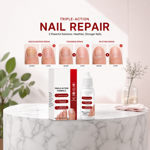 Multi-Purpose 💅 Nail Repair ✨ – Strengthening 🌸 & Smoothing Care for Healthier-Looking Nails 💖-QR