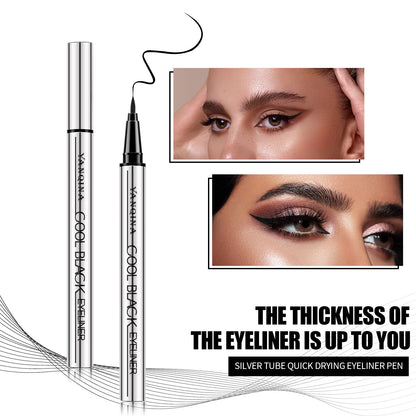 Long-lasting eyeliner -lightweight, waterproof,vegan,cruelty-free,24-hour smooth application-QE
