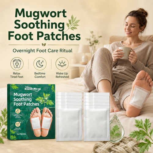 🦶Mugwort Soothing Foot Patches – Overnight Foot Comfort & Deep Sleep Relaxation - DW