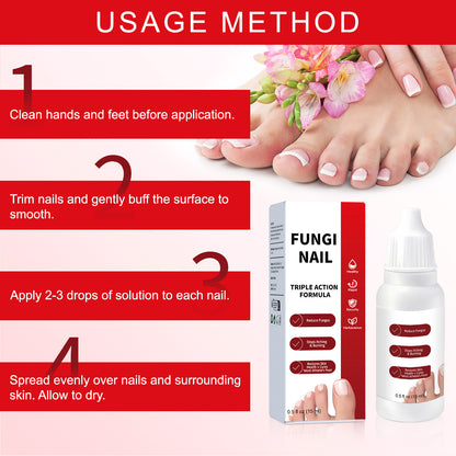 🦶✨ Restore the Look of Healthy Nails – Fast, Easy Daily Care with Special Effect Toenail Care Solution 💧-QO