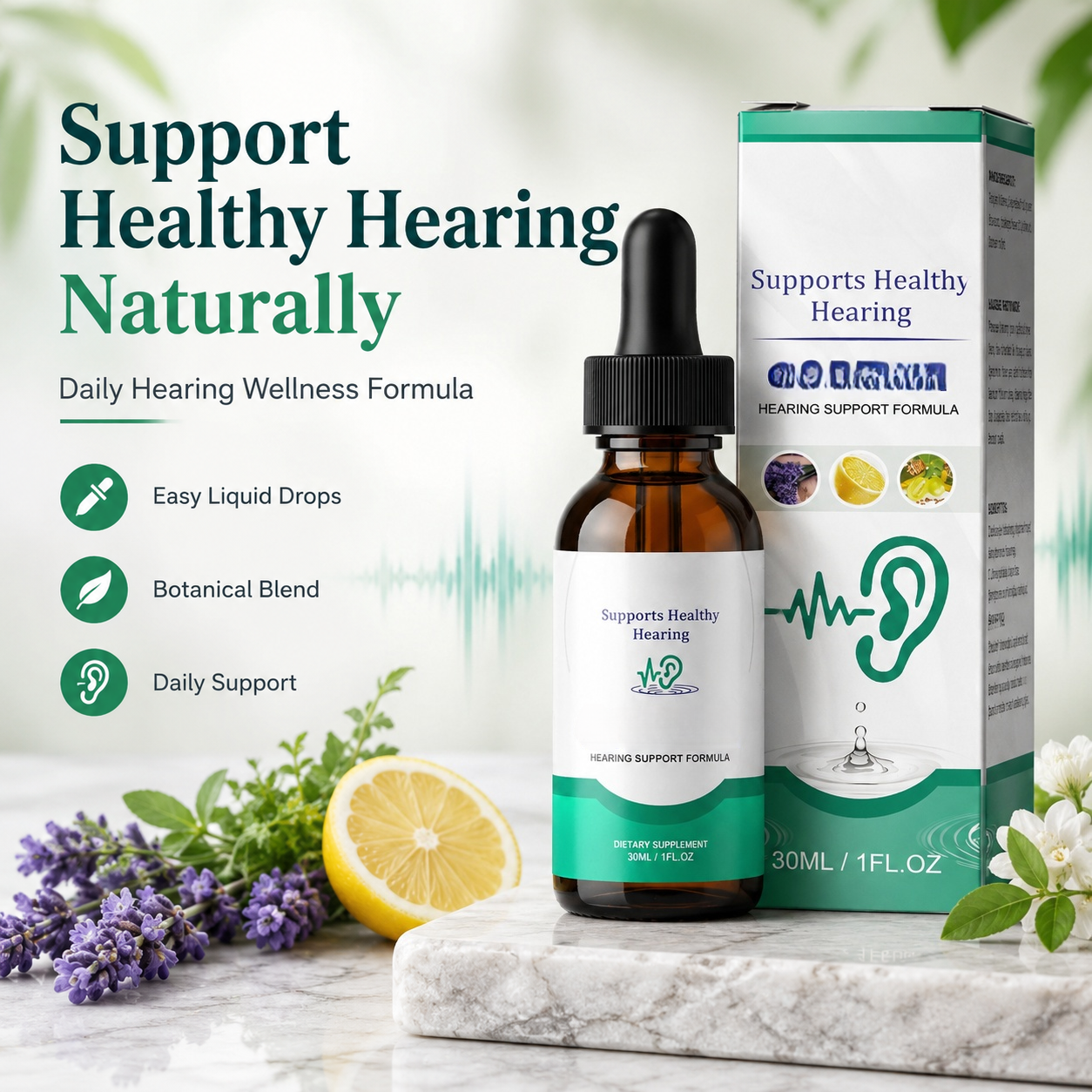 Healthy Hearing 👂✨ Support Formula 🌿 – Natural Daily Wellness 💖 for Everyday Ear Care-QR