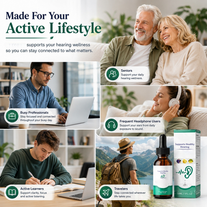 Healthy Hearing 👂✨ Support Formula 🌿 – Natural Daily Wellness 💖 for Everyday Ear Care-QR