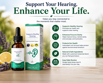 Healthy Hearing 👂✨ Support Formula 🌿 – Natural Daily Wellness 💖 for Everyday Ear Care-QR
