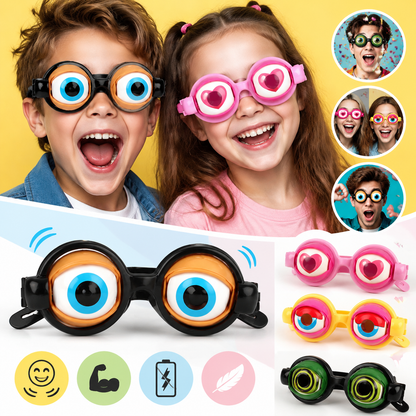 👀Novelty Funny Glasses with Winking Eye Mechanism-Q1
