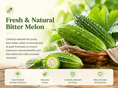 🥒 Sugar-Free Buckwheat Bitter Melon Pastry – Must-Have Healthy Snack for Middle-Aged & Elderly 🌾-Q1