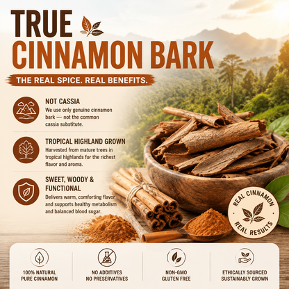 🍵 Turmeric Ginger Cinnamon Tea — Warm Your Body, Boost Your Metabolism, Zero Sugar & Zero Caffeine-Q1