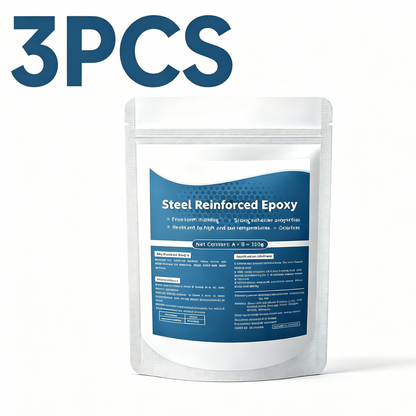 Steel Reinforced Epoxy Clay – Strong Adhesion, Free‑Form Molding, Permanent Repair-QE