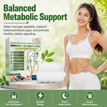 🔥 Metabolic Nano Patch – Once-Daily Support for Cravings, Energy & Body Balance- DW