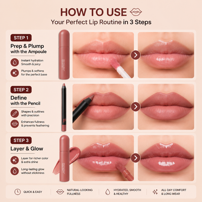 💋 Ampoule + Pencil. The Only Lip Duo You’ll Ever Need-Q1
