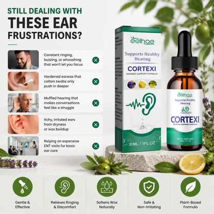 👂 Ear Drops for Tinnitus Relief & Earwax Cleaning-Q1