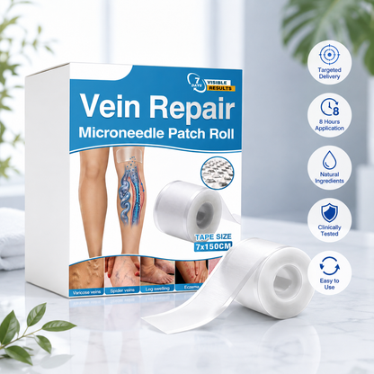 🇺🇸🏆✅️🏃VeinRepair Microneedle Patch Roll⚡Instant Relief, Long-Term Results-Q1