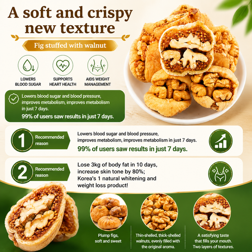 🌰Sugar-Free Fig Stuffed Walnuts — Naturally Sweet, Guilt‑Free, and Packed with Crunch-Q1