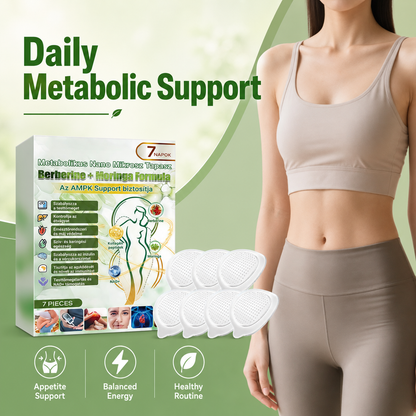 🔥 Metabolic Nano Patch – Once-Daily Support for Cravings, Energy & Body Balance- DW