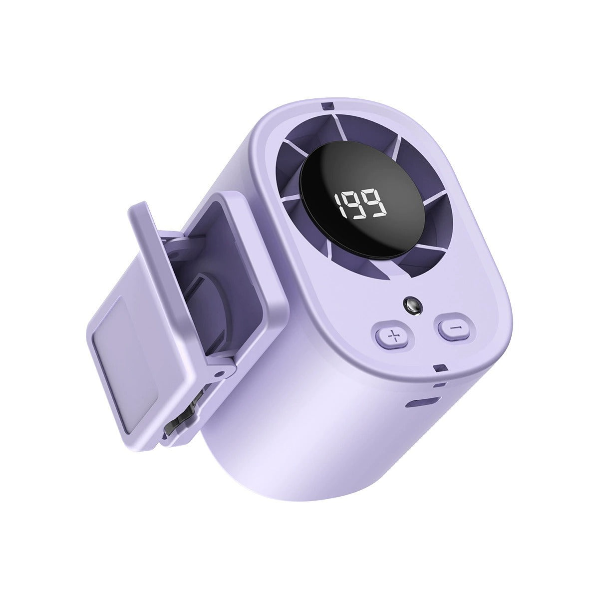 💨 Turbo High-Speed Mini Fan | Powerful airflow in a compact fan — available in White, Black & Purple-DW