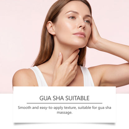 ✨ Collagen Gua Sha Neck Cream – 5-Minute Neck Lift Ritual for Neck Lines, Turkey Neck & Jawline Sculpting -DW