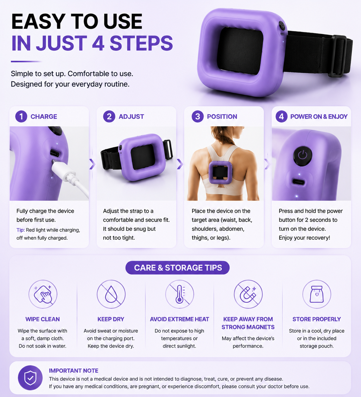 Multifunctional ✨ Full-Body Fascia Ring 💪 – Deep Tissue Massage 🌿 & Muscle Relaxation Tool 💆‍♀️-QR