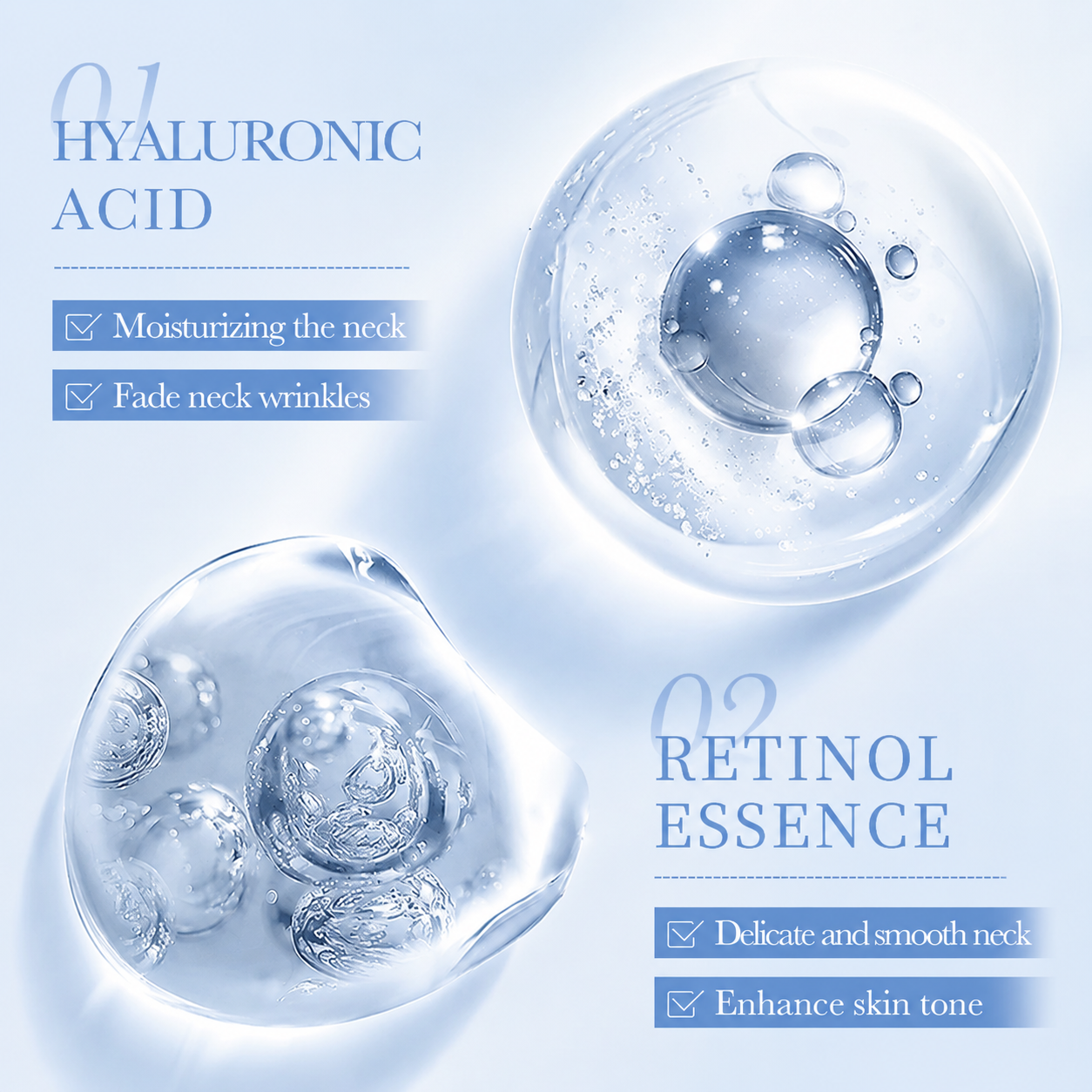 Instant Neck Lift ✨ Cream 🧴 – Retinol 🌿 & Hyaluronic Acid 💧 Formula for Smoother-Looking Neck Skin-QR