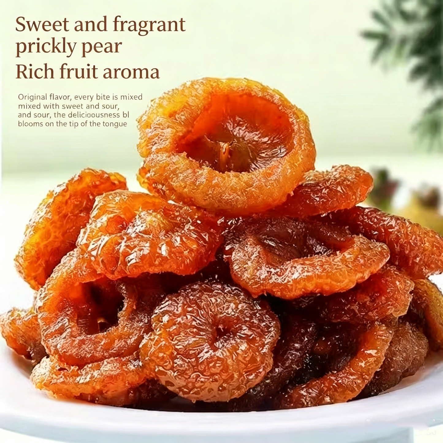 🍋Say goodbye to ordinary snacks! Satisfy your cravings with our naturally tangy Premium Dried Thorn Pear Crisps-FX