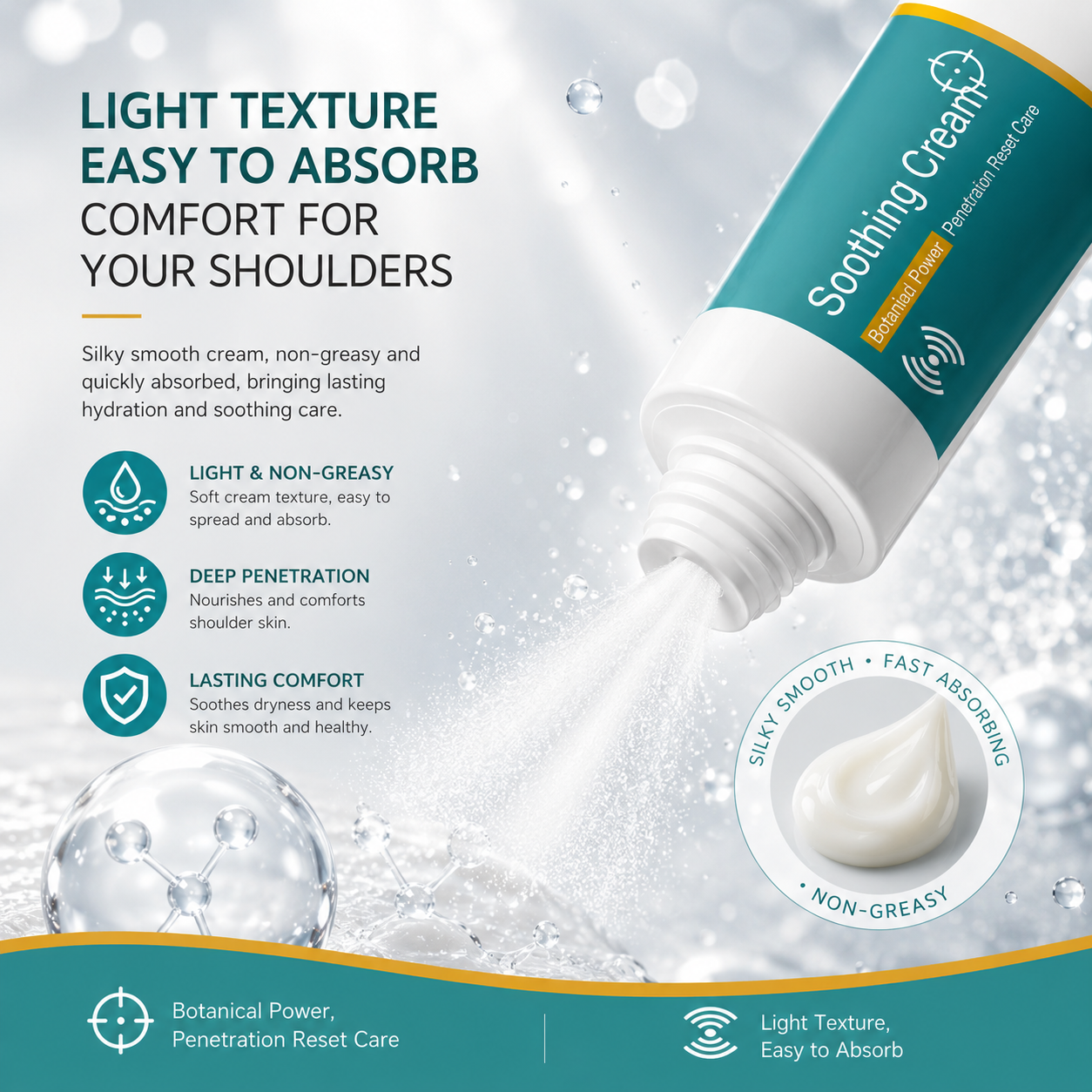 SHOULDER 🌿 Soothing Cream ✨ – Comforting Massage Cream 💆‍♀️ for Daily Relaxation 💖 & Self-Care-QR