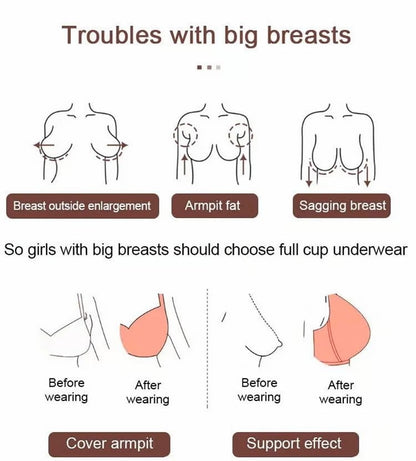 ✨ Convertible Strapless Bandeau Bra 👙 – Wireless Comfort 💖 & Anti-Slip Support 👍 for Everyday Wear-QR