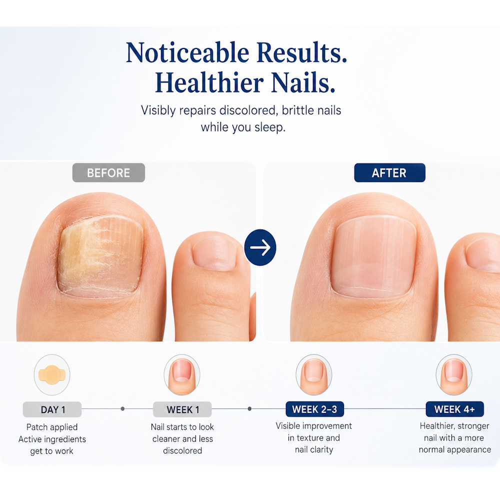 Nail Repair 💅 Patches ✨ –Help protect and reinforce damaged nails with easy-to-use repair patches-QR