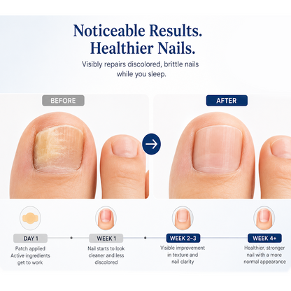 Nail Repair 💅 Patches ✨ –Help protect and reinforce damaged nails with easy-to-use repair patches-QR