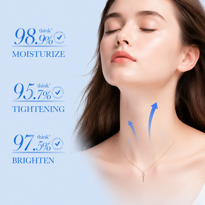 Instant Neck Lift ✨ Cream 🧴 – Retinol 🌿 & Hyaluronic Acid 💧 Formula for Smoother-Looking Neck Skin-QR