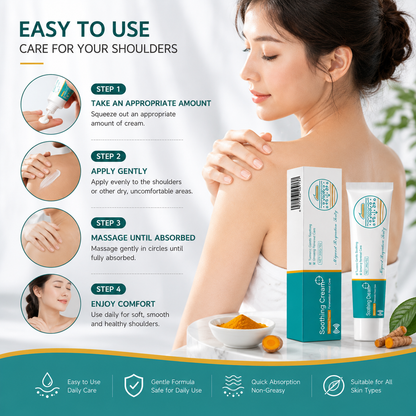 SHOULDER 🌿 Soothing Cream ✨ – Comforting Massage Cream 💆‍♀️ for Daily Relaxation 💖 & Self-Care-QR