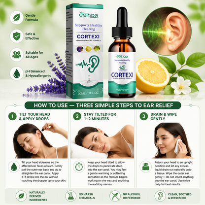 👂 Ear Drops for Tinnitus Relief & Earwax Cleaning-Q1