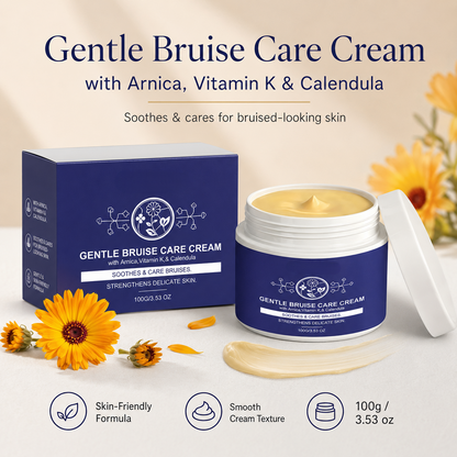 🌼 Advanced Bruise Relief Treatment Cream – Arnica + Vitamin K Skin Recovery Balm -DW