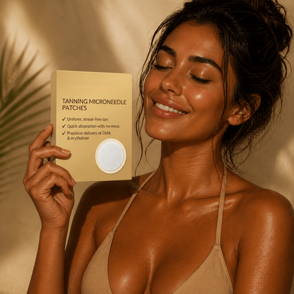 TANNING ✨ Microneedle Patches 🌞 – Innovative Glow-Enhancing Care 💖 for a Sun-Kissed Look-QR