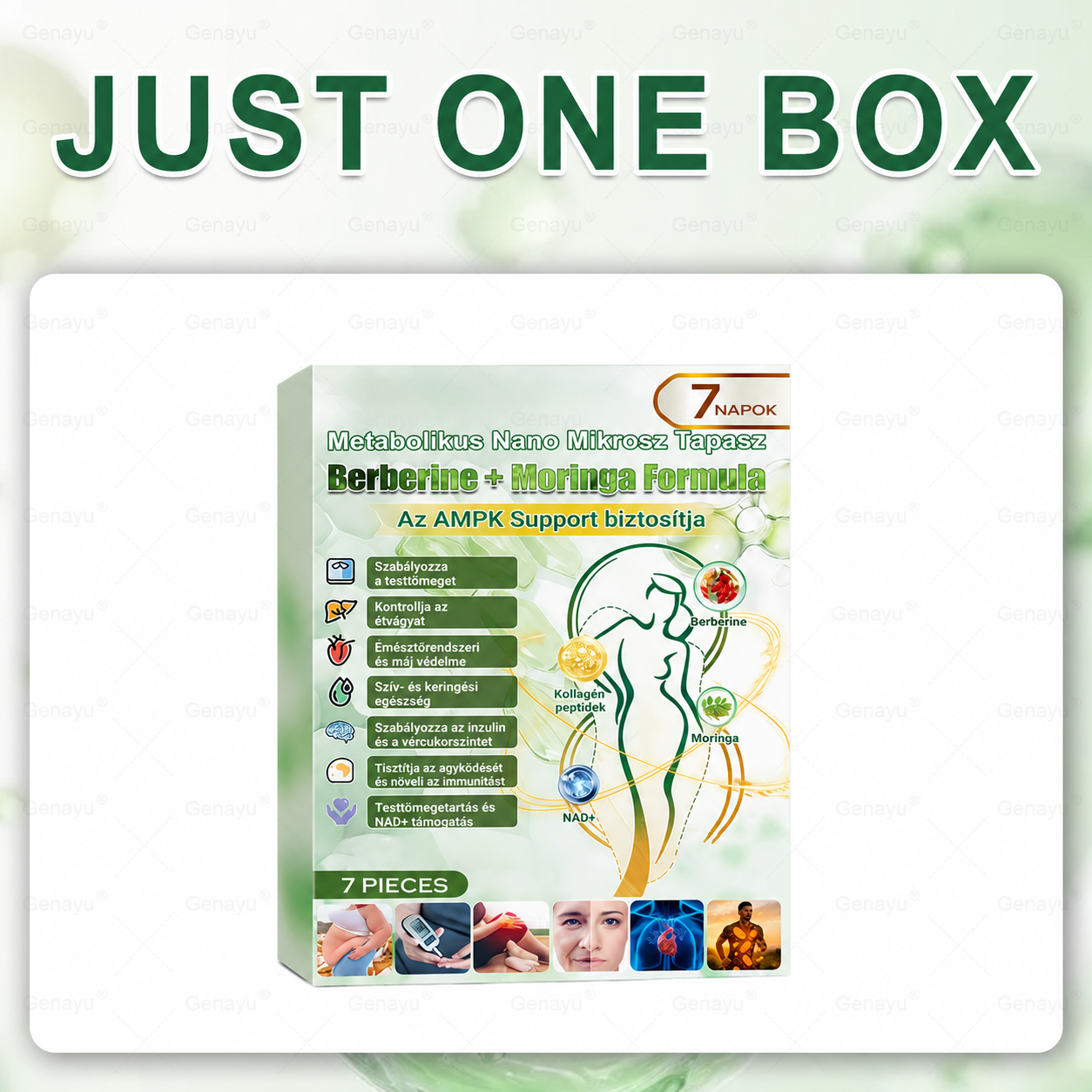 🔥 Metabolic Nano Patch – Once-Daily Support for Cravings, Energy & Body Balance- DW