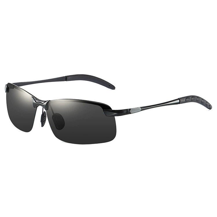 🕶️ Smart Photochromic Metal Sunglasses – Light-Sensitive Color-Changing Eyewear - DW
