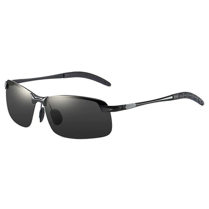 🕶️ Smart Photochromic Metal Sunglasses – Light-Sensitive Color-Changing Eyewear - DW