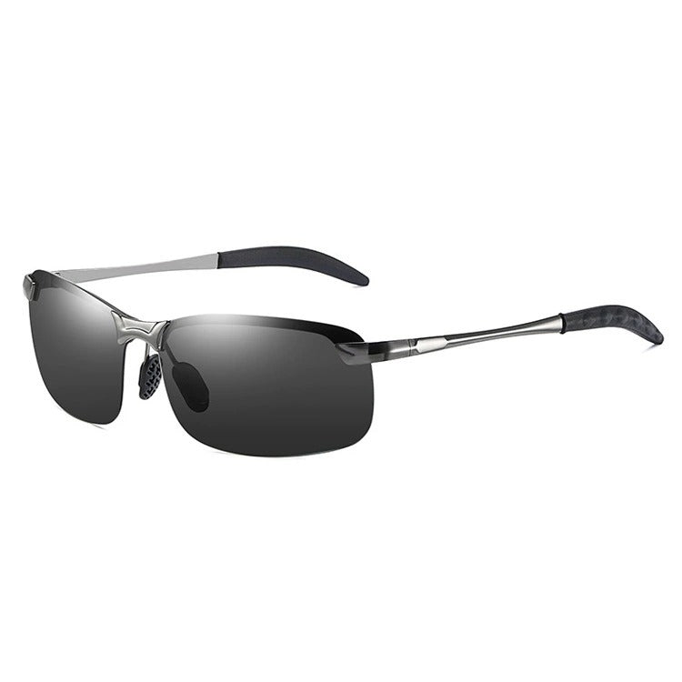 🕶️ Smart Photochromic Metal Sunglasses – Light-Sensitive Color-Changing Eyewear - DW