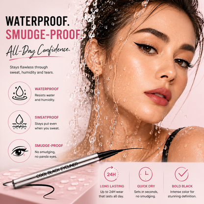 The Eyeliner ✨ for Perfect Wings 👁️ – Effortless Precision 💄 for Sharp, Clean Lines-QR