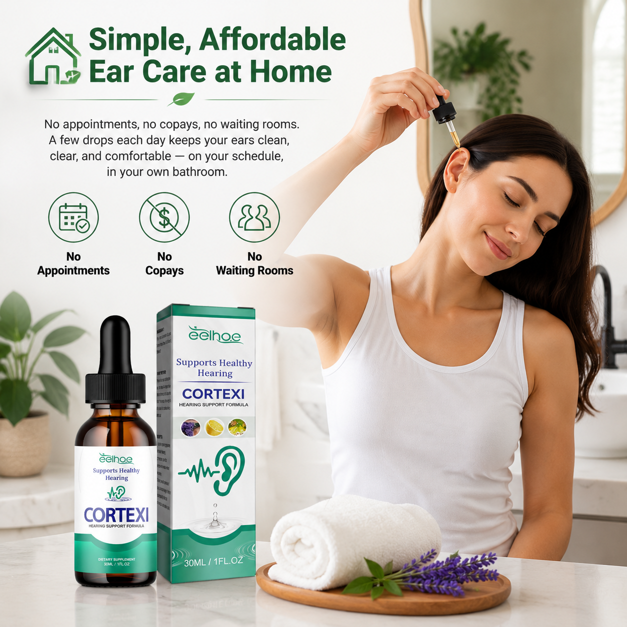 👂 Ear Drops for Tinnitus Relief & Earwax Cleaning-Q1