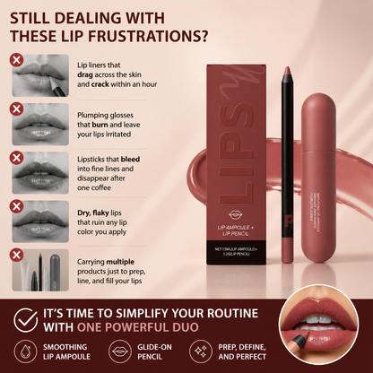 💋 Ampoule + Pencil. The Only Lip Duo You’ll Ever Need-Q1