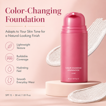 🌡️ Natural Shade Temperature-Adjusting Foundation -DW