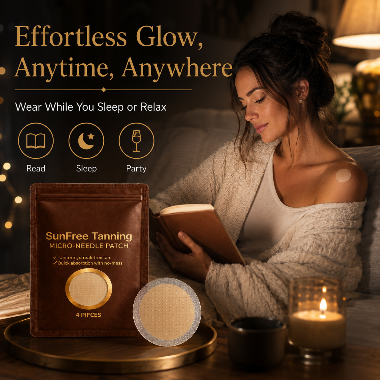 ☀️  Tan While You Sleep — No Sun, No Sprays, No Streaks-Q1