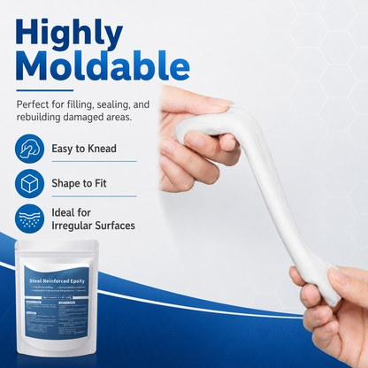🛠️ Heavy-Duty Metal Repair Putty Glue – Strong Bond Repair Filler for DIY Fixes - DW