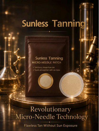 ☀️ Sunless Tanning Micro-Needle Patch – Natural Bronze Glow - DW