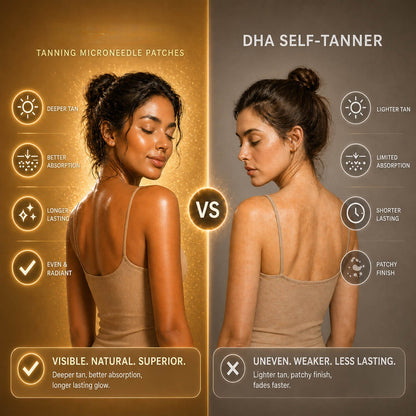 TANNING ✨ Microneedle Patches 🌞 – Innovative Glow-Enhancing Care 💖 for a Sun-Kissed Look-QR