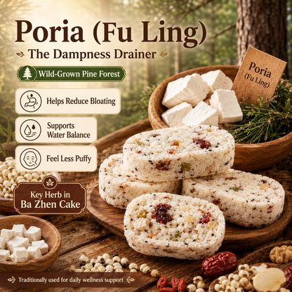 🌿 Ba Zhen Cake — 8‑Herbal Traditional Cake for Digestive Health & Daily Wellness-Q1