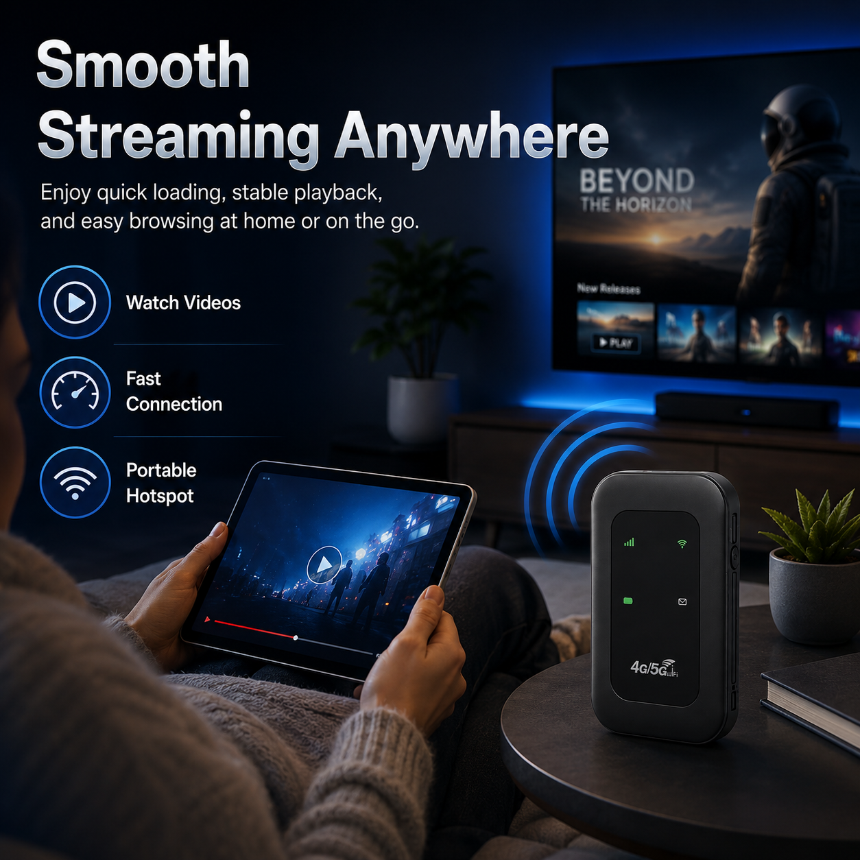 🚗 Portable Car WiFi Hotspot – Plug & Connect Mobile Internet for Travel, Work & Road Trips 📶-DW