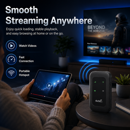 🚗 Portable Car WiFi Hotspot – Plug & Connect Mobile Internet for Travel, Work & Road Trips 📶-DW