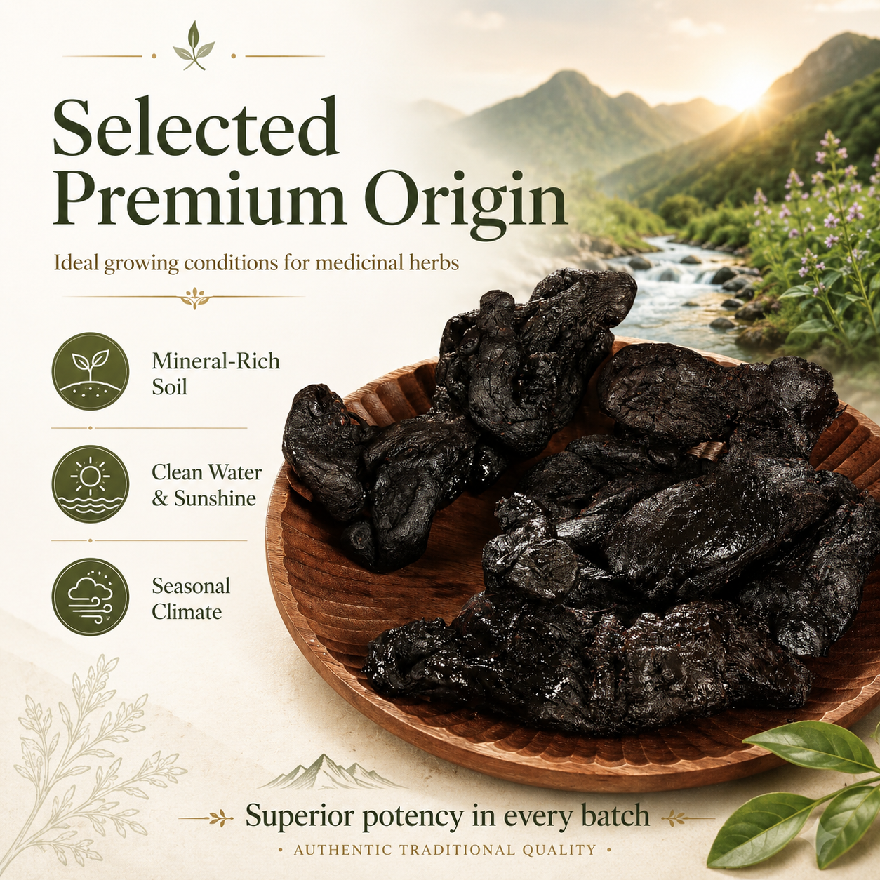 9X Prepared Rehmannia Root | Natural Blood Sugar & Metabolic Support Tonic-Q1