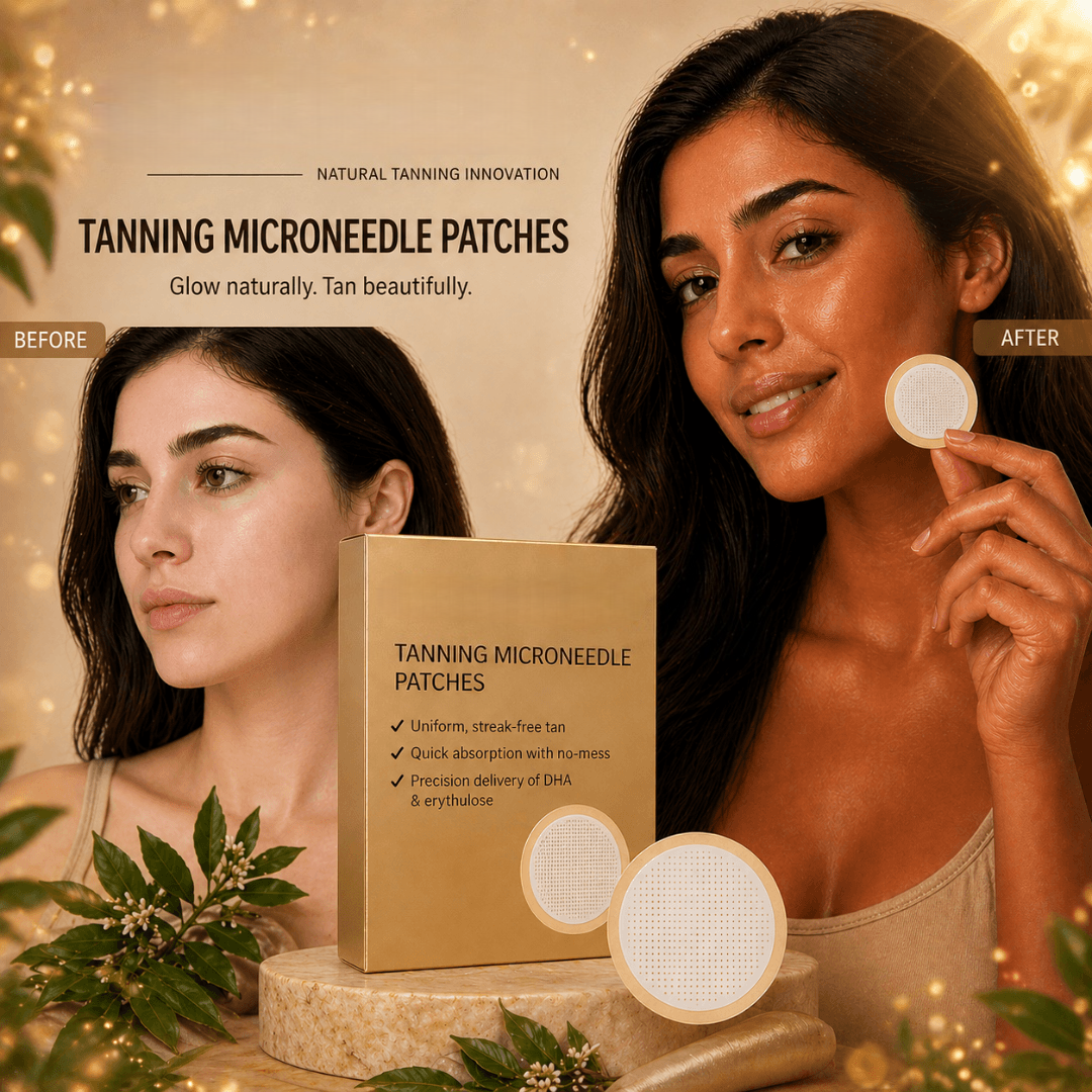 TANNING ✨ Microneedle Patches 🌞 – Innovative Glow-Enhancing Care 💖 for a Sun-Kissed Look-QR